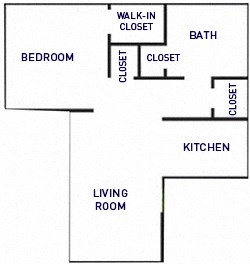 1 Bed 1 Bath